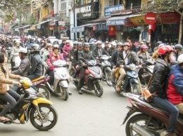 В столице Вьетнама собираются полностью запретить мотоциклы к 2030 году