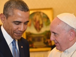 Папа Римский Франциск встретился с Бараком Обамой в Вашингтоне