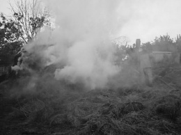 На Николаевщине огнем уничтожено 9 тонн сена и соломы