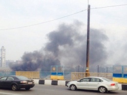 Харьков затянуло дымом: на вокзале возник пожар