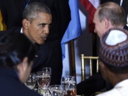 Обама поднял бокал за ООН и не чокнулся с Путиным