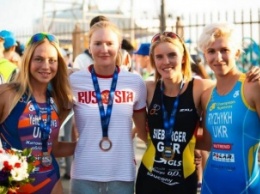 Триатлонистка из Днепропетровщины завоевала медаль на Кубке Европы