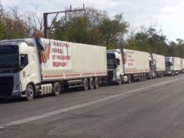 Автоколонны российского гумконвоя прибыли в Макеевку и Луганск