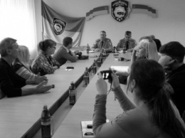 Начальник Николаевского отдела Центра безопасности дорожного движения провел встречу с журналистами