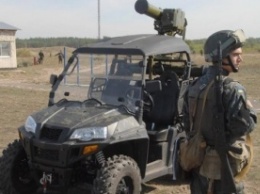 Украинские военные получили мобильный противотанковый комплекс