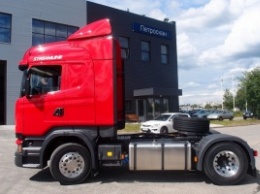 Scania повезет древесную щепу в Финляндию