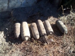 На Николаевщине нашли 11 старых снарядов и одну новую гранату