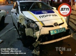 Новая полиция Киева идет на рекорд по числу разбитых авто