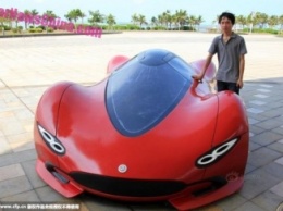 Уникальный электромобиль Hainan Xiaohuohua