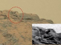 На Марсе увидели образ Будды