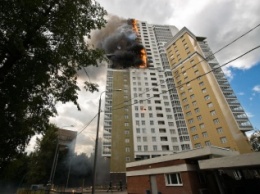 В Днепропетровской области горящая свеча спровоцировала пожар в многоэтажке