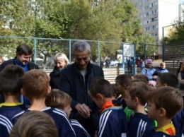 В Южноукраинске состоялись соревнования среди юношеских футбольных команд