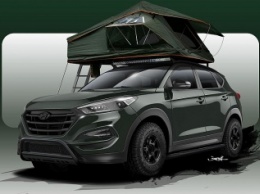 Опубликован тизер Hyundai Tucson Adventuremobile для SEMA