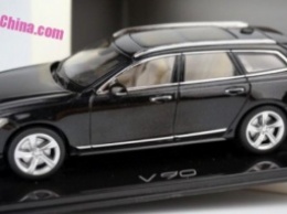 Новейший Volvo V90 рассекретила игрушечная моделька
