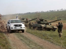 ОБСЕ зафиксировала танки на подконтрольной "ДНР" территории