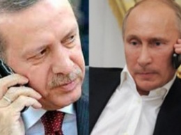 Эрдоган высказал Путину озабоченность действиями РФ в Сирии