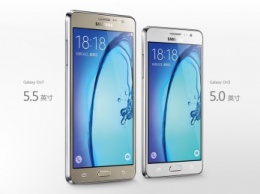 Samsung представила новые смартфоны Galaxy On5 и Galaxy On7