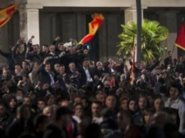 В Черногории, во время антиправительственной демонстрации, пострадали 40 человек