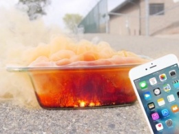 Американец уничтожил iPhone 6s с помощью брома