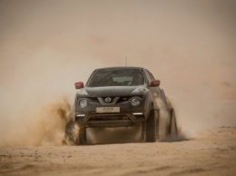 Гусеничный Nissan Juke Nismo RS покорил пустыню