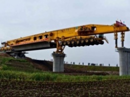 Это шок: как в Китае строят мосты за считанные дни!