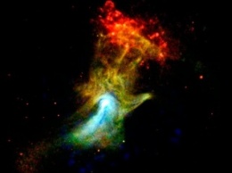 Ученые NASA обнаружили в космосе "руку Бога"