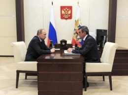 Меняйло отчитался перед Путиным о развитии Севастополя