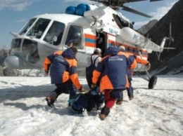 Рязанских альпинистов эвакуировали вертолетом со склона Эльбруса