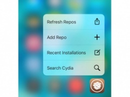 Новый твик позволяет использовать жесты 3D Touch для Cydia в iOS 9