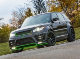 Ателье Lumma Design представило программу доработок для Range Rover Sport SVR