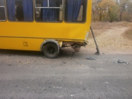Новая авария с участием автобуса в Запорожье: пять потерпевших