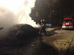 На ул.Колодезной в Николаеве сгорел «Daewo Lanos»