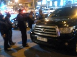 Полиция поймала машину Виталия Кличко на полосе общественного транспорта