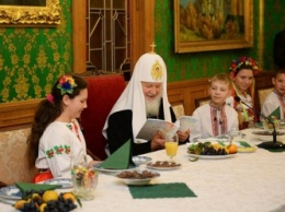 Криворожские дети посетили Московского Патриарха