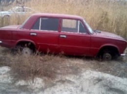 На Днепропетровщине нашли угнанный "ВАЗ" (Фото)
