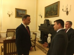 Климкин поздравил президента Польши с победой на выборах партии "Право и справедливость"