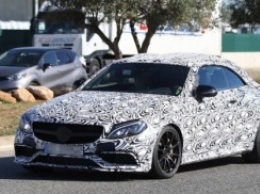 Немцы вывели на тесты новую версию Mercedes-AMG C63 в кузове "кабриолет"