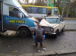 В Николаеве очередное ДТП с участием маршрутки