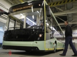 Во Львове показали первый украинский электробус стоимостью 9 миллионов гривен