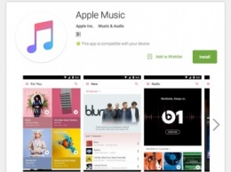 Приложение Apple Music для Android доступно для загрузки в Google Play