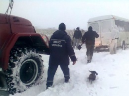 В Зпорожской области создают штабы по борьбе со снегопадами