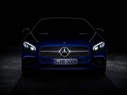 Mercedes-Benz опубликовала тизер обновленного SL