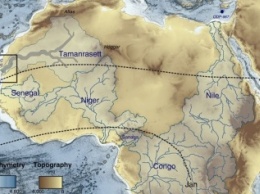 В пустыне Сахара обнаружена погребенная под песками крупная река