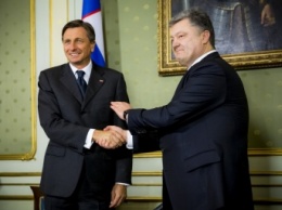 Порошенко и президент Словении обсудили евроинтеграцию Украины и улучшение бизнес климата