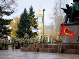 В Николаеве морская пехота приняла присягу на верность народу Украины