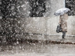 Завтра в Украине местами ожидается дождливая погода с мокрым снегом