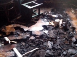В результате пожара в Харьковской области погибли два человека