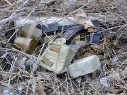 В Запорожской области нашли тайник со взрывчаткой и боеприпасами