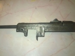 Полиция изъяла у жителя Полтавской обл. часть пистолета-пулемета времен Второй мировой войны