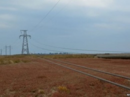 От крушения электроопор на границе с Крымом пострадала Южно-Украинская АЭС